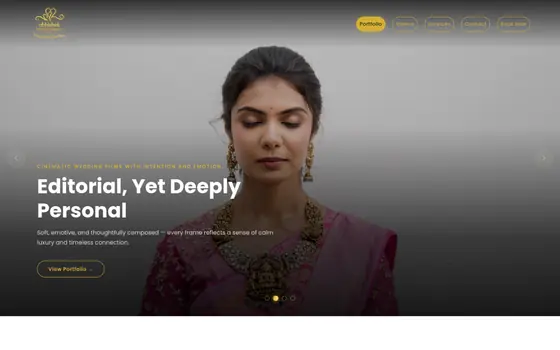 Home page of Abhishek Photography